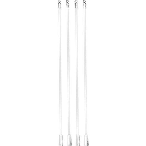 4 baguettes de store en plastique (1/3)