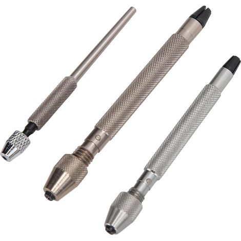 Professional 3-Piece Spindle Vise Drill Set, Watch Repair Tool, Watchmaking Accessory (1/5)