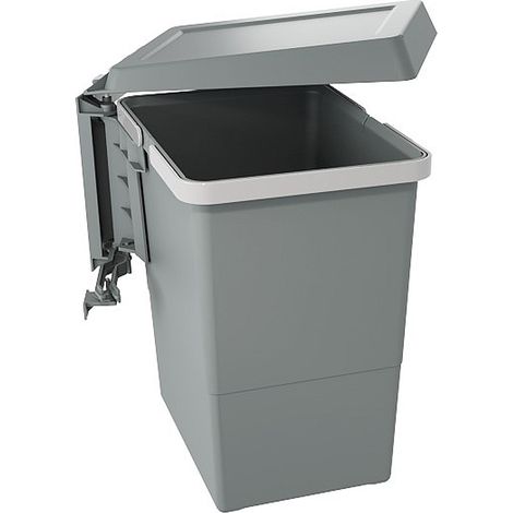 SOTECH Abfallsammler Elletipi Swing 2.0 ausschwenkbar dunkelgrau, ASG34 - 18 Liter (1/4)