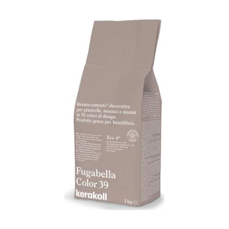Fugabella color 39 sacco da 3kg resina decorativa per fughe
