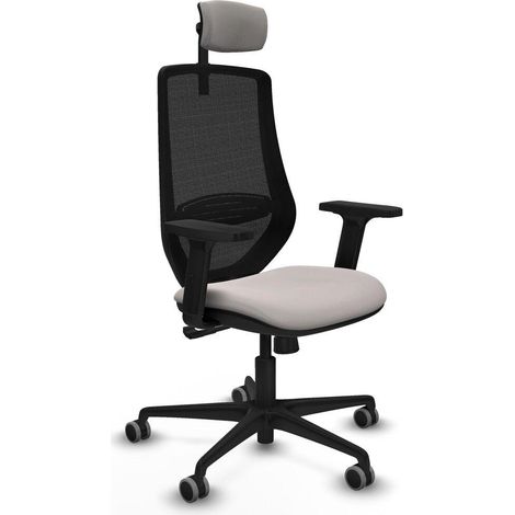 Piqueras y Crespo Mardos Silla de oficina blanca confortable (1/3)