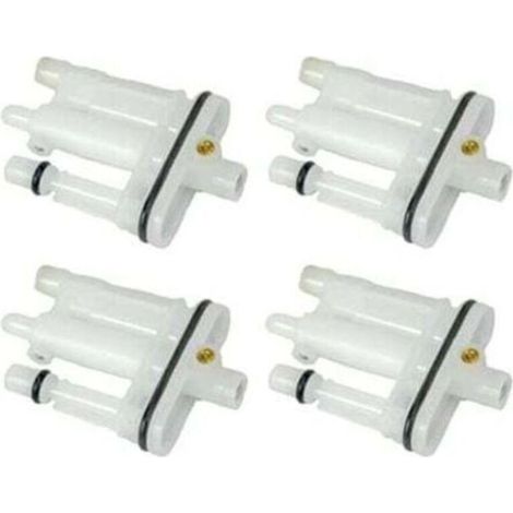 Jeu de 4 injecteurs de carburateur - Pièces détachées pour modèles de moteur BRIGGS & STRATTON - Pièces d'origine 592800, 592803, 596522, 597547