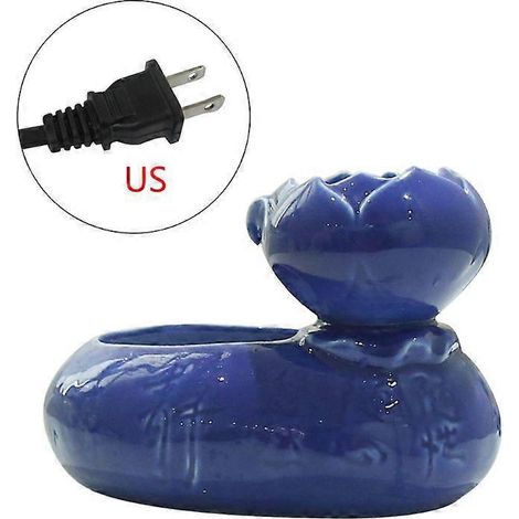 Fontaine pour chat silencieuse, distributeur d'eau automatique pour chien, bol à boire silencieux, fontaine à eau pour animaux, bleu US. (1/4)