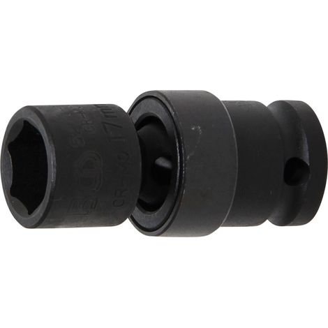 BGS Kraft-Kugelgelenk-Einsatz Antrieb Innenvierkant 12,5 mm (1/2") SW 17 mm - 5200-17