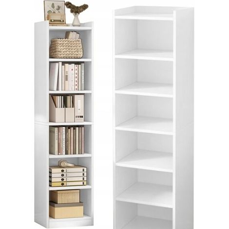 Libreria, bianca 40x30x180 cm (1/3)