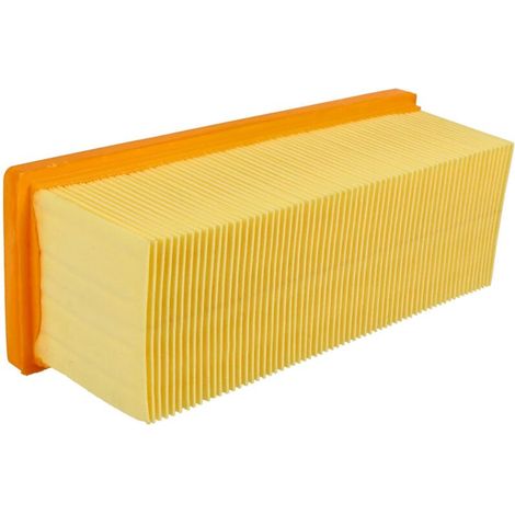 filtre à plis plats pour aspirateur multifonction Kärcher SE 5.100, SE 6.100, A 2701, A2801 Plus, SE 3001, A2731 PT, SE 2001 2007570mm