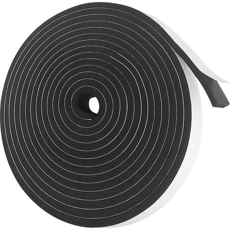 Joint Porte Mousse Adhésif,Fenetre Isolation,Bande Anti-froid 12x12mm, 4M (1/5)