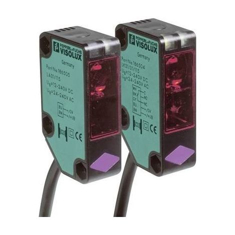 Pepperl+Fuchs Fotocellula a barriera LA31/LK31/25/31/115 SET2 213224 Commutazione con la luce 1 KIT (1/2)