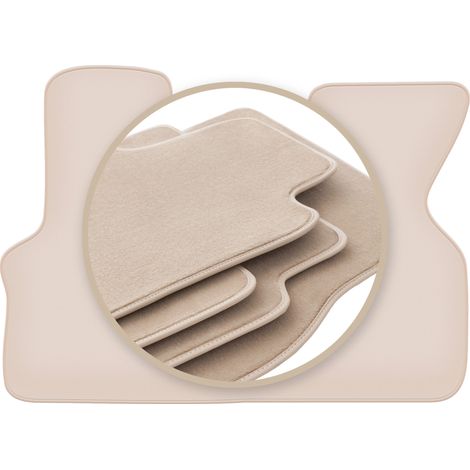 Hochwertige beige Fußmatten für: Volkswagen Transporter T4 Lieferwagen 1992-2003 (1/5)