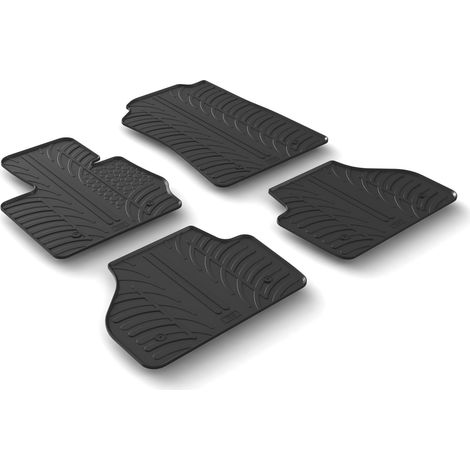 Set tappeti su misura in gomma - compatibile per Bmw X4 (F26) (06/1403/18)