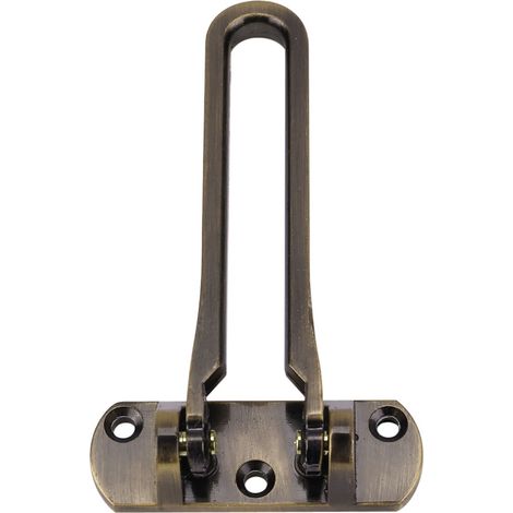 Verrou antivol, pêne dormant antivol, loquet de porte, verrou de porte, verrou de sécurité pour hôtels et maisons d'hôtes (1/4)