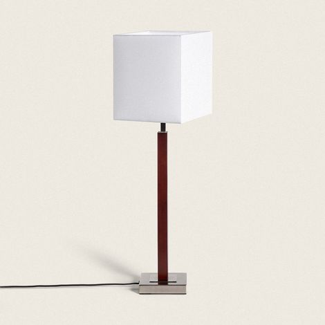 Lámpara de Mesa Metal Lizza Blanco
