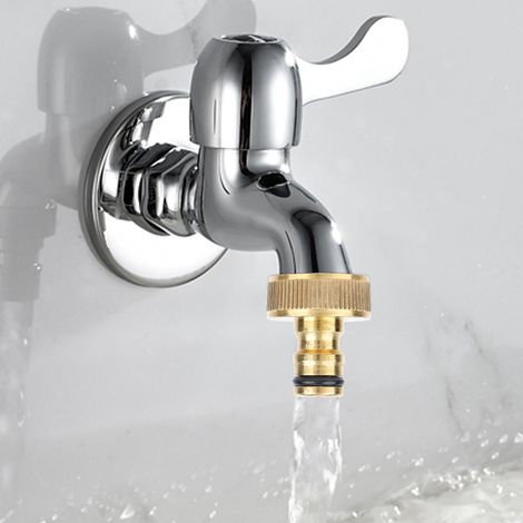 Raccord rapide fileté femelle G1 pour tuyau d'arrosage, adaptateur pour la maison et le jardin. (1/4)