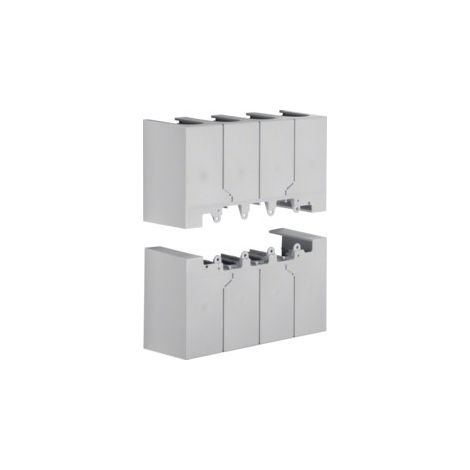 Kit 2 Coprimorsetti H630 4P Attacchi Divaricati ( Hager Cod. Hyd024H )