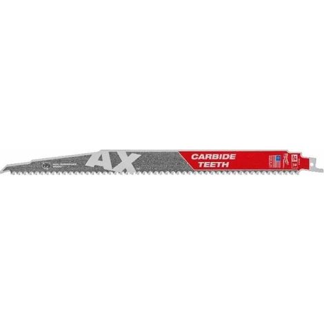 Milwaukee TCT AX 300 hoja de sierra sable de carburo