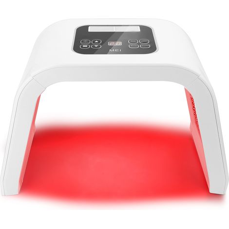 Lampe LED 7 Couleurs Pliable Soin Visage Thérapie Photonique Anti-Âge Appareil Rajeunissement Peau 100-240V Prise UE (1/5)