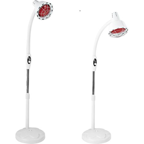 Lampe de cuisson infrarouge lointain, puissance de 275W, angle ajustable à 360° (1/2)