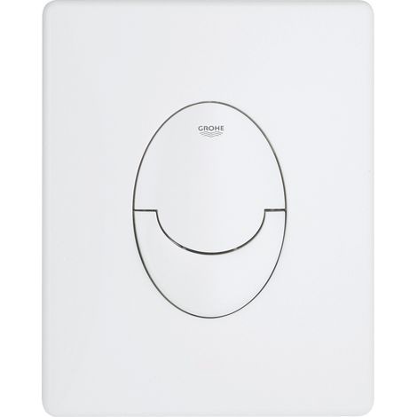 Grohe Start Plaque de commande double touche, Blanc alpin (38964SH0)-Chrom (1/4)