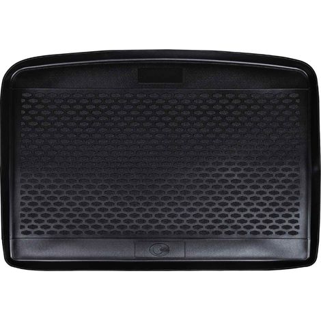 Trunk Mat Black suitable for FIAT 500L 2013- Rubber vidaXL