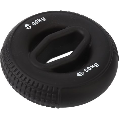 Poignée de renforcement manuelle café noir 40-50 kg antidérapant, entraîneur de préhension en silicone avec bagues anti-stress. (1/5)