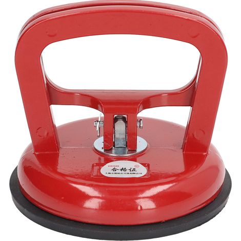 Ventouse à vide 12,5cm pour levage de verre, céramique et carrelage - outil de préhension manuel à pompe (1/5)