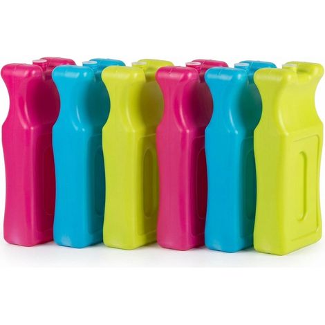 Set 6 Accumulatori di Freddo / Siberini Refrigeranti Hemax Assortito (1/4)