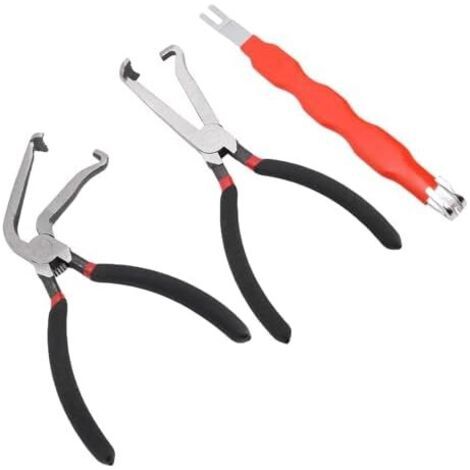 Pince de Déconnexion électrique, Ensemble D'outils Démontage Connecteurs Durables et Efficaces pour Les Professionnels la Réparation L'entretien Automobile (Rouge) rouge - (1/4)