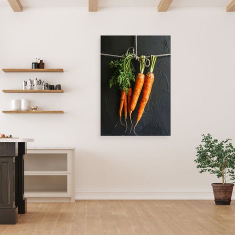 Wandbild Karotten Gemüse 40x60 (1/4)