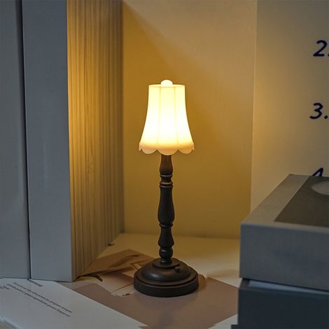 Lampe De Nuit Rétro - Lampe Décorative Sans Fil Avec Ampoule LED - Pour Salon Chambre Couloir Patio Intérieur Extérieur - 1 Pièce (1/5)