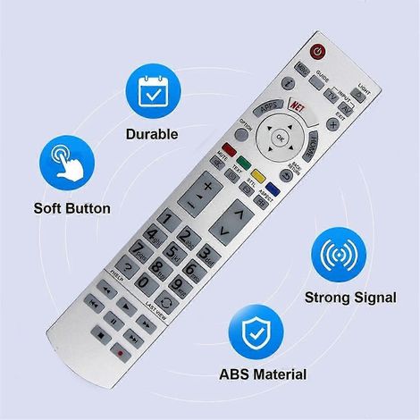 N2QAYB001012 Replace Remote for TV TX-40CX800 TX-40CXW804 TX-50CX800 TX-50CXW804 TX-55CX800 TX-55CXW (1/4)