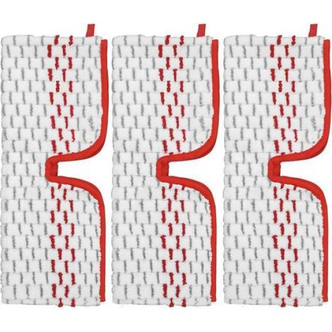 3 x Rechange Serpillière, Microfibre Lavable, Compatible ProMist Max, Sols Durs (1/5)