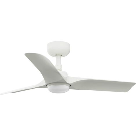 DC Ceiling Fan Hey S White with LED & Remote (1/3)