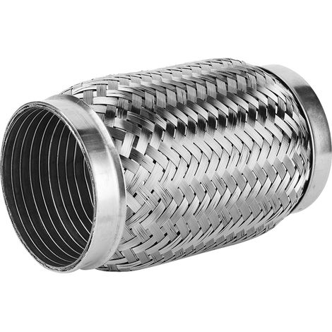 tuyau d'échappement flexible en acier inoxydable de 6 pouces avec tuyau interne ondulé (1/5)