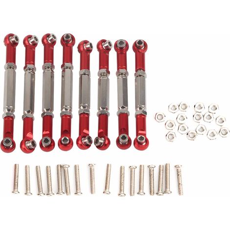 Tige de direction avant/arrière en métal pour modèle RC 1/16 WPL B14 C14 FY001 (1/5)