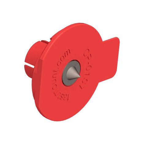 Insert de centrage cp-01st - Décor : Rouge - Diamètre : 25 mm - Matériau : Plastique / Acier inoxydable - FASTMOUNT
