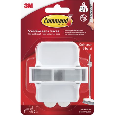 Lot de 2 coinceurs à balai Command™ 17007, 1 coinceur par paquet (1/5)