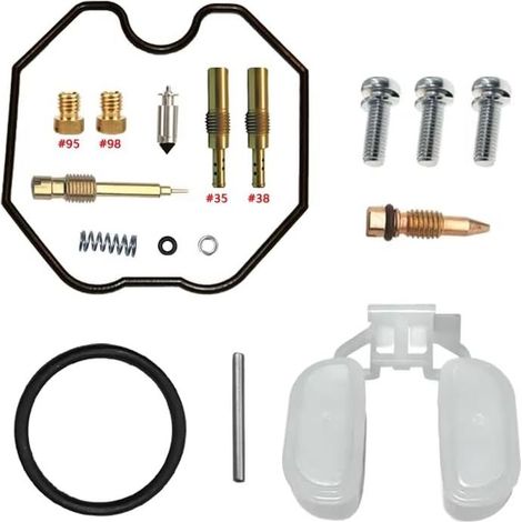 Vergaser-Reparatursatz für REBEL125 Motorrad REBEL 125 CA125 1995 1996 1997 1998 1999 125cc Einfacher Vergaser-Reparatursatz Schwimmerteile Vergaser-Überholungssatz (