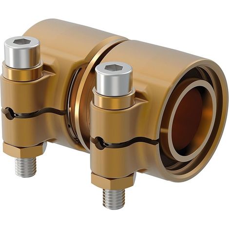 Uponor Wipex Kupplung PN6 40x3,7-40x3,7