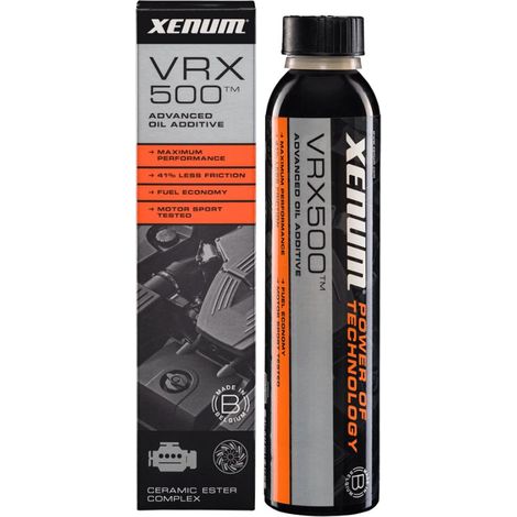 Additif huile moteur high-tech céramique antifriction VRX500 375ml XENUM