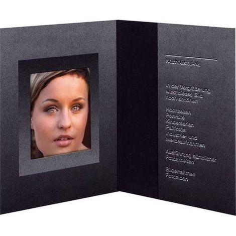 Daiber 01711 Nero - Cornice (Carta, Nero, 3,1 x 4,2 cm)