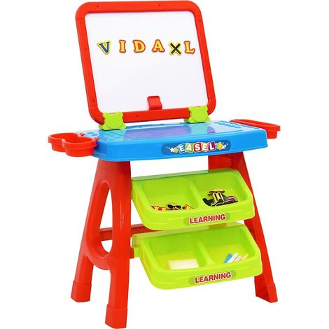vidaXL Caballete y mesa de aprendizaje para niños 3-1 set de juego (1/5)