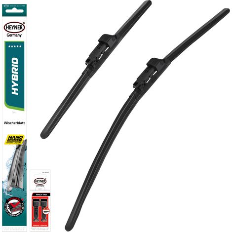 HEYNER® Scheibenwischer-Set 600 mm & 480 mm Set Fahrer- & Beifahrerseite PREMIUM Qualität (1/5)