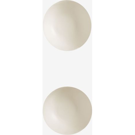 Pack de 2 bols en grès Belvere SKLUM Blanc Ø13 cm (1/5)