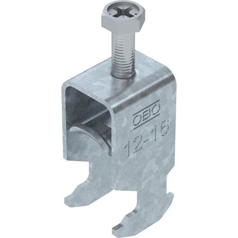 OBO Bettermann Collare a staffa 2056 12-16mm acciaio zincato a fuoco, 1186009