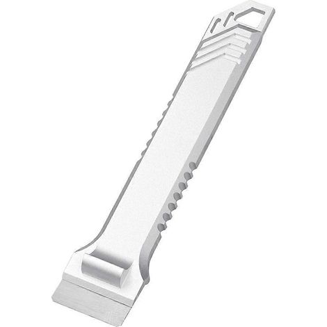 Grattoir pour Bambu Lab P1/X1/A1, outil de nettoyage de lame en acier usiné CNC, pelle, grattoir, pointe de couteau, pièces pour imprimante 3D (1/5)