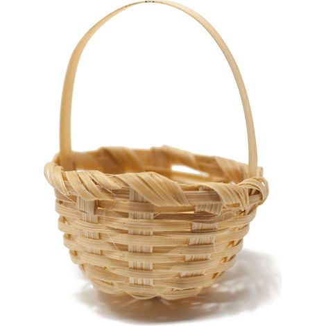 Cesto in Vimini con Manico 3x4x5 cm 86739 (1/3)