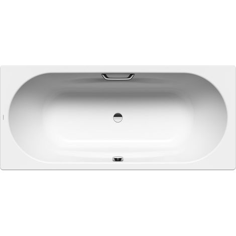 Kaldewei Ambiente - Badewanne Vaio Duo 950, 180x80 cm, Grifflöcher, weiß 233010110001 (1/4)