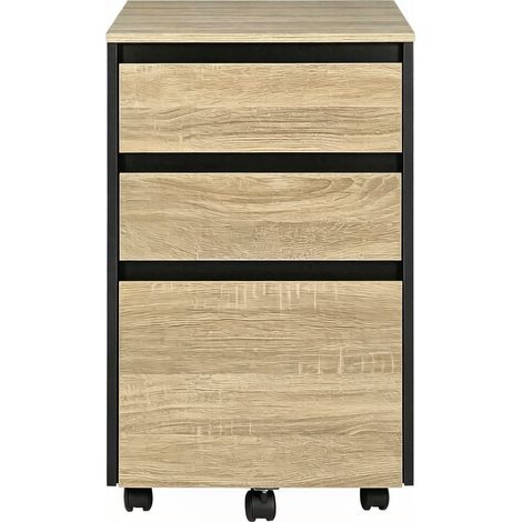 Classeur, armoire de chevet chic, armoire de rangement mobile, caisson à roulettes (uniquement avec armoire de chevet) (1/5)