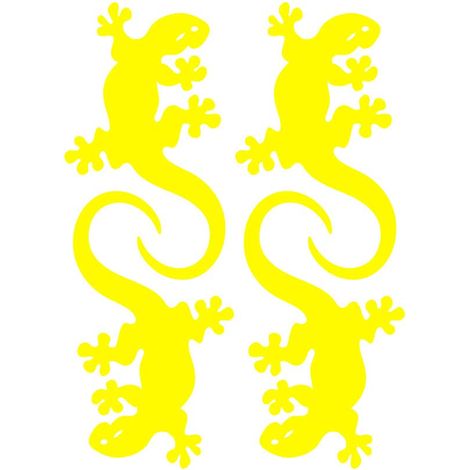 Adesivo Fluorescente Geco (Giallo) (1/5)