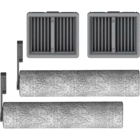 Lot de 4 filtres pour brosse rotative compatibles avec l'aspirateur robot Tineco iFloor Y2 (nettoyage eau et poussière).